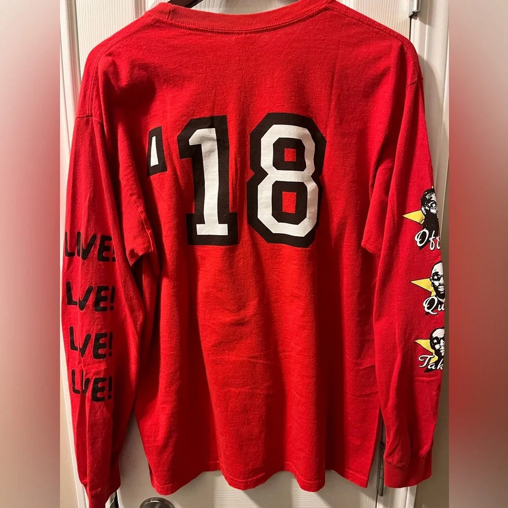 Drake and Migos Tour Merch Long Sleeve T Shirt Large OVO Iceman - Picture 2 of 5